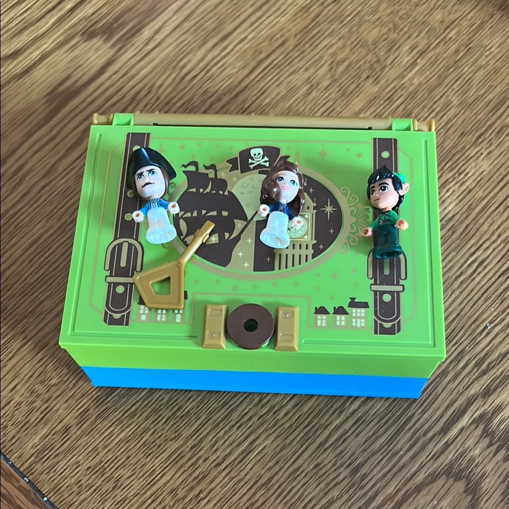 Lego Green and Blue Action Figures Playset